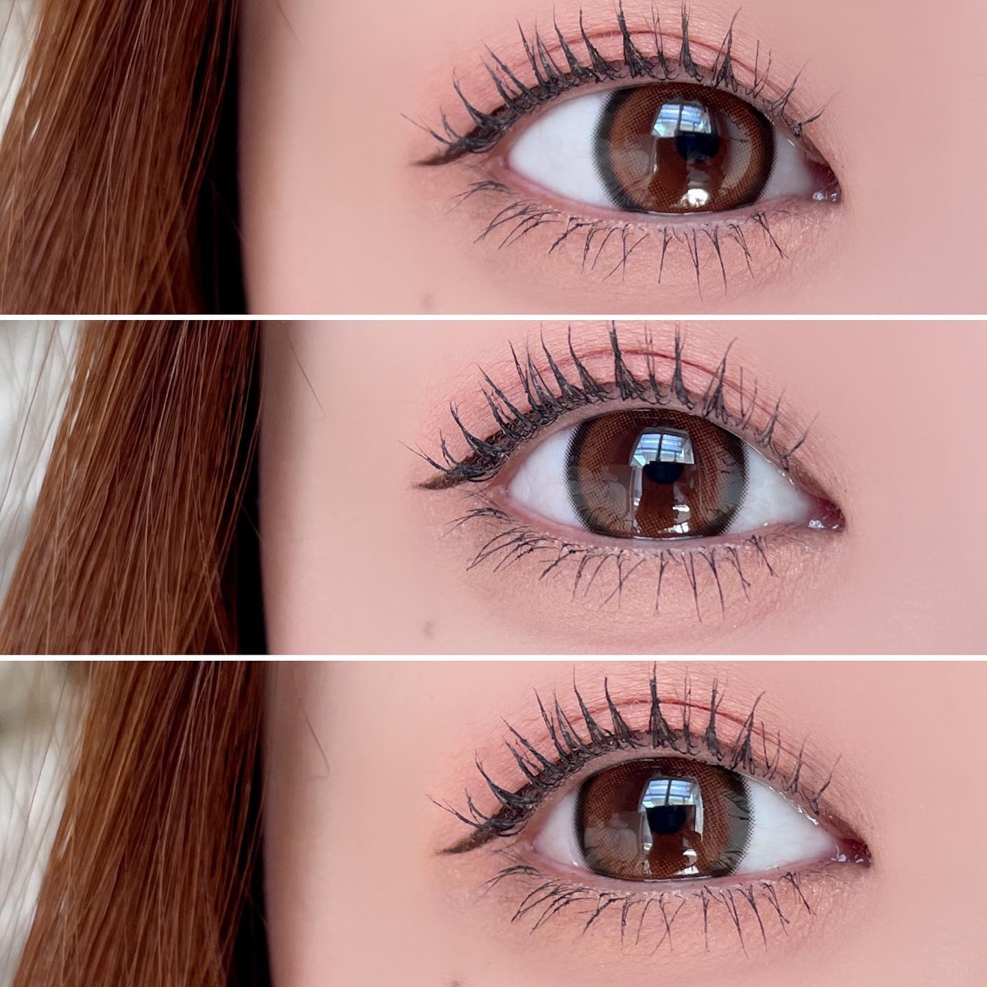 Honey kiss 1day ちゅるんアップル/HoneyKiss/ワンデー（１DAY）カラコンを使ったクチコミ（2枚目）