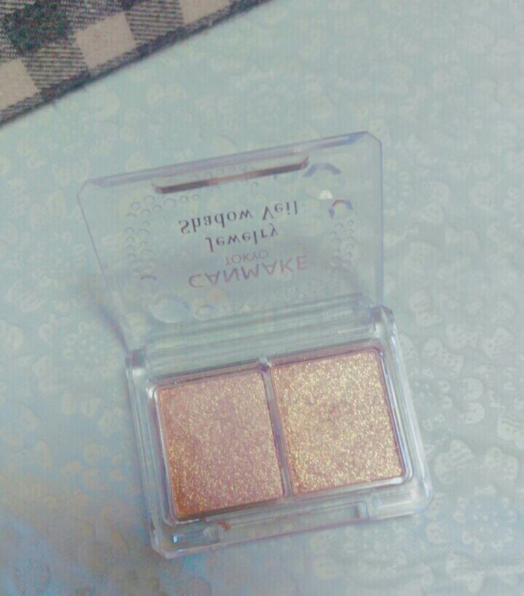 ジュエリーシャドウベール/キャンメイク/アイシャドウパレットを使ったクチコミ（1枚目）