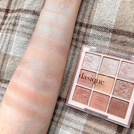 シャドウパレット/dasique/アイシャドウパレットを使ったクチコミ(5枚目)