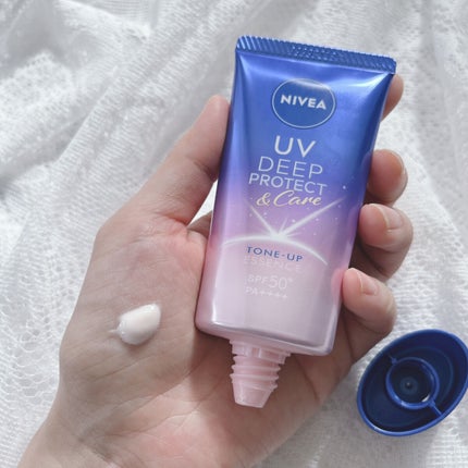 ニベアUV ディープ プロテクト&ケア トーンアップ エッセンス/ニベア/日焼け止めローションを使ったクチコミ(3枚目)
