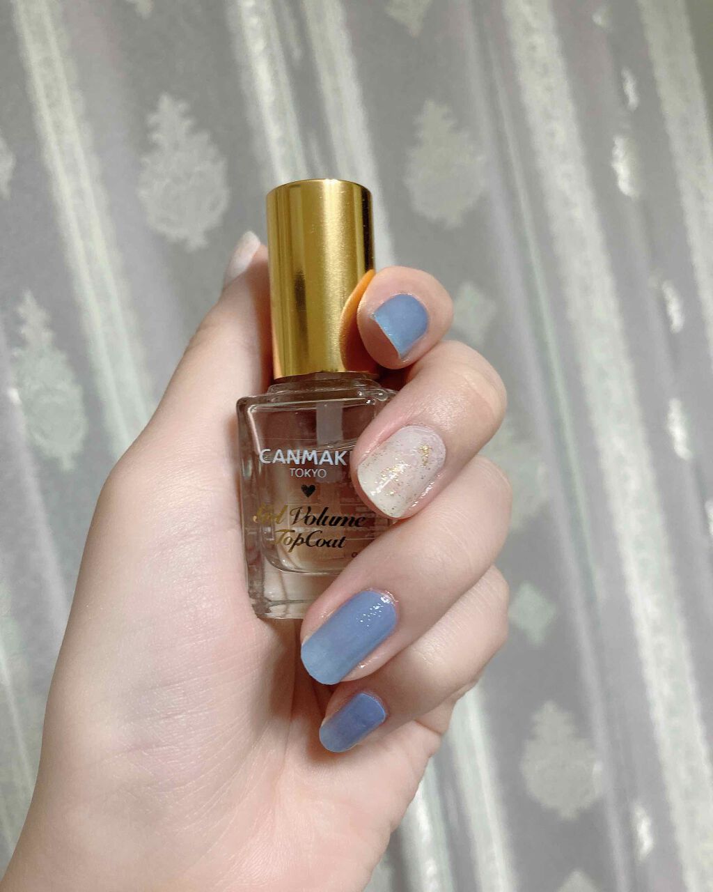 ジェルボリュームトップコート/キャンメイク/ネイルトップコートを使ったクチコミ(1枚目)