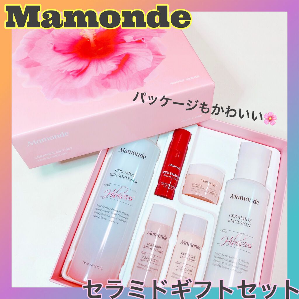 モイスチャーセラミド2種セット/Mamonde/化粧水を使ったクチコミ（1枚目）