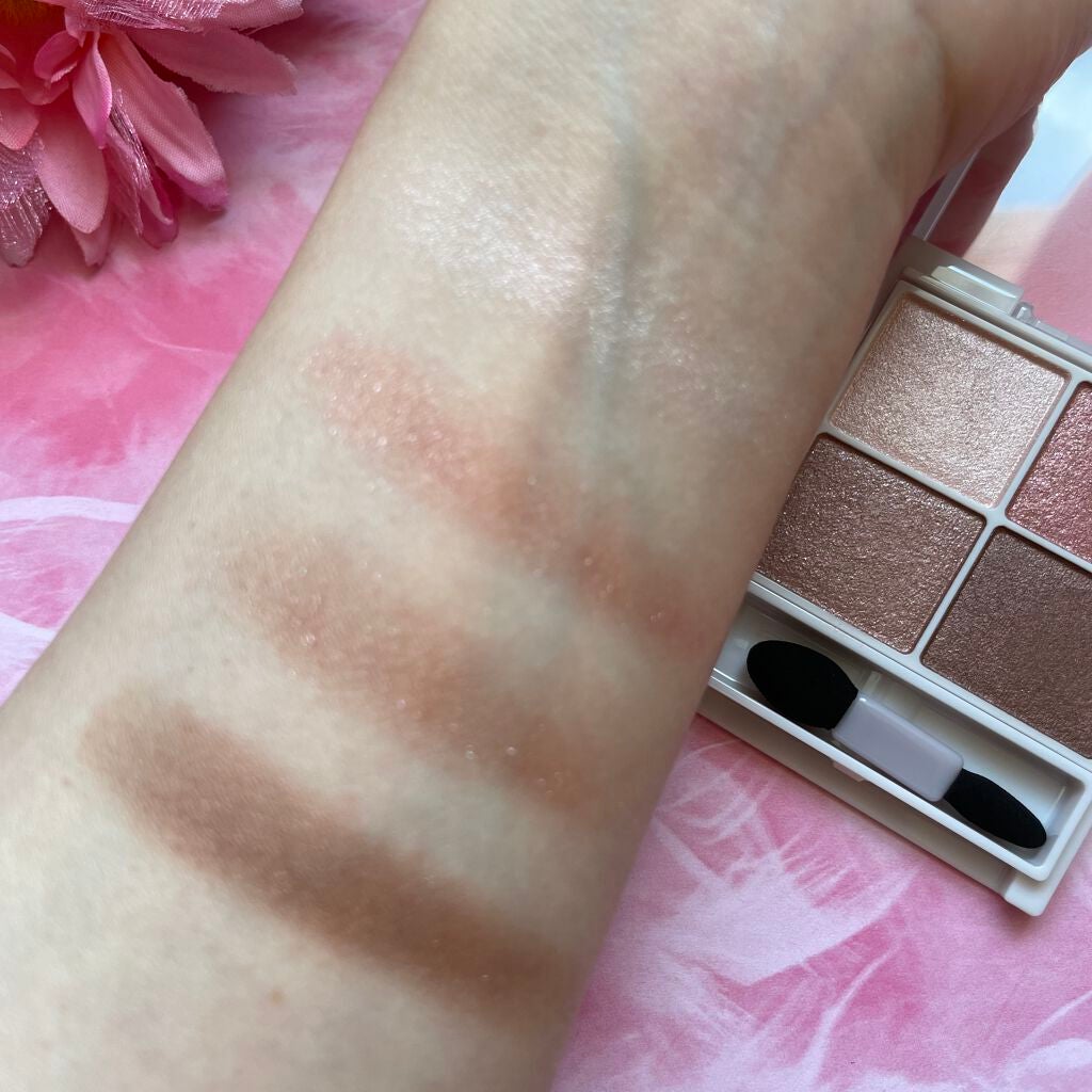 シルキースフレアイズ/キャンメイク/アイシャドウパレットを使ったクチコミ(5枚目)