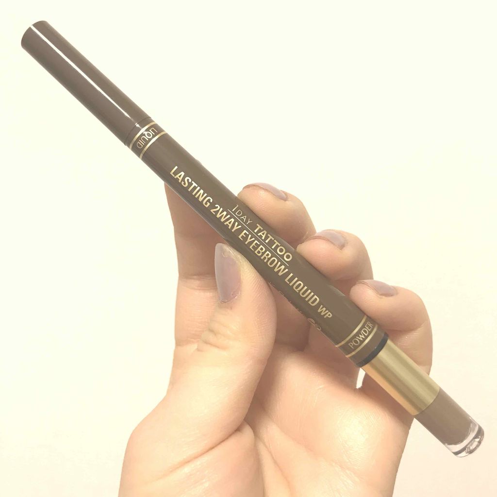 ラスティングツーウェイアイブロウリキッドWP/K-パレット/リキッドアイブロウを使ったクチコミ(1枚目)