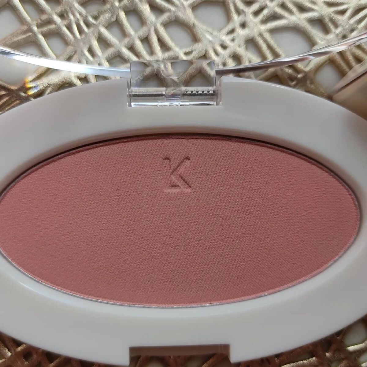 ラブシルクブラッシュ 706 ラバー/Laka/パウダーチークを使ったクチコミ（2枚目）