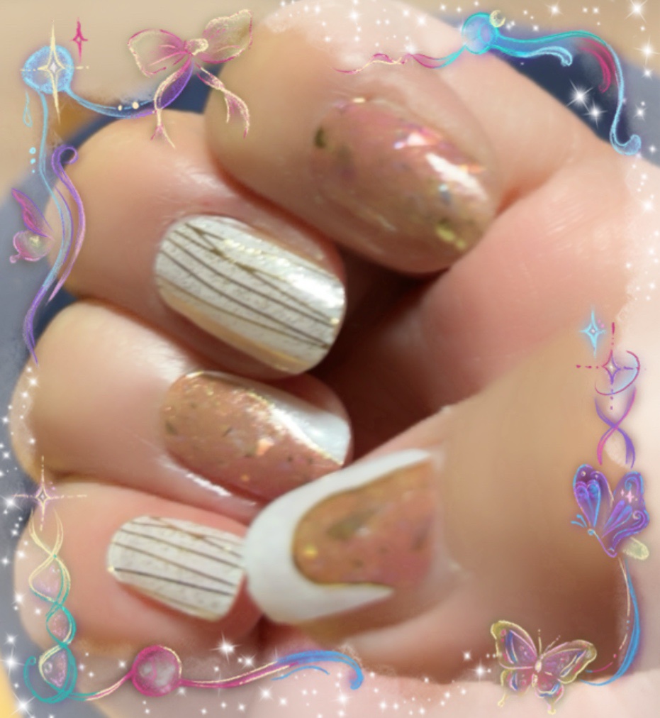 リアルジェルネイルシール/BEAUTY AVENUE/ネイルシールを使ったクチコミ（3枚目）