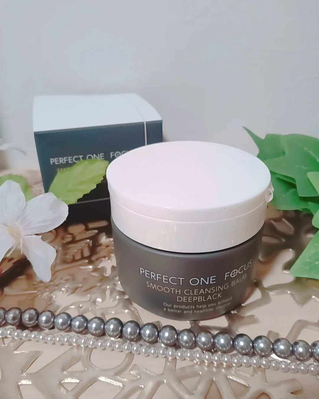 パーフェクトワンフォーカス スムースクレンジングバーム ディープブラック/PERFECT ONE  FOCUS/クレンジングバームを使ったクチコミ（1枚目）