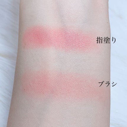 パウダー チーク/ちふれ/パウダーチークを使ったクチコミ(4枚目)