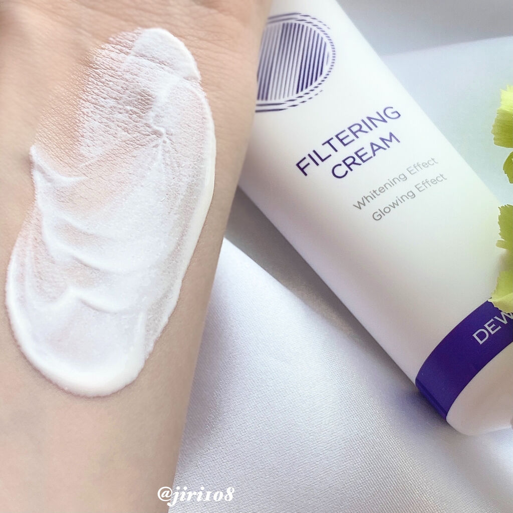 フィルタリングクリーム/DEWYCEL/日焼け止めクリームを使ったクチコミ（3枚目）