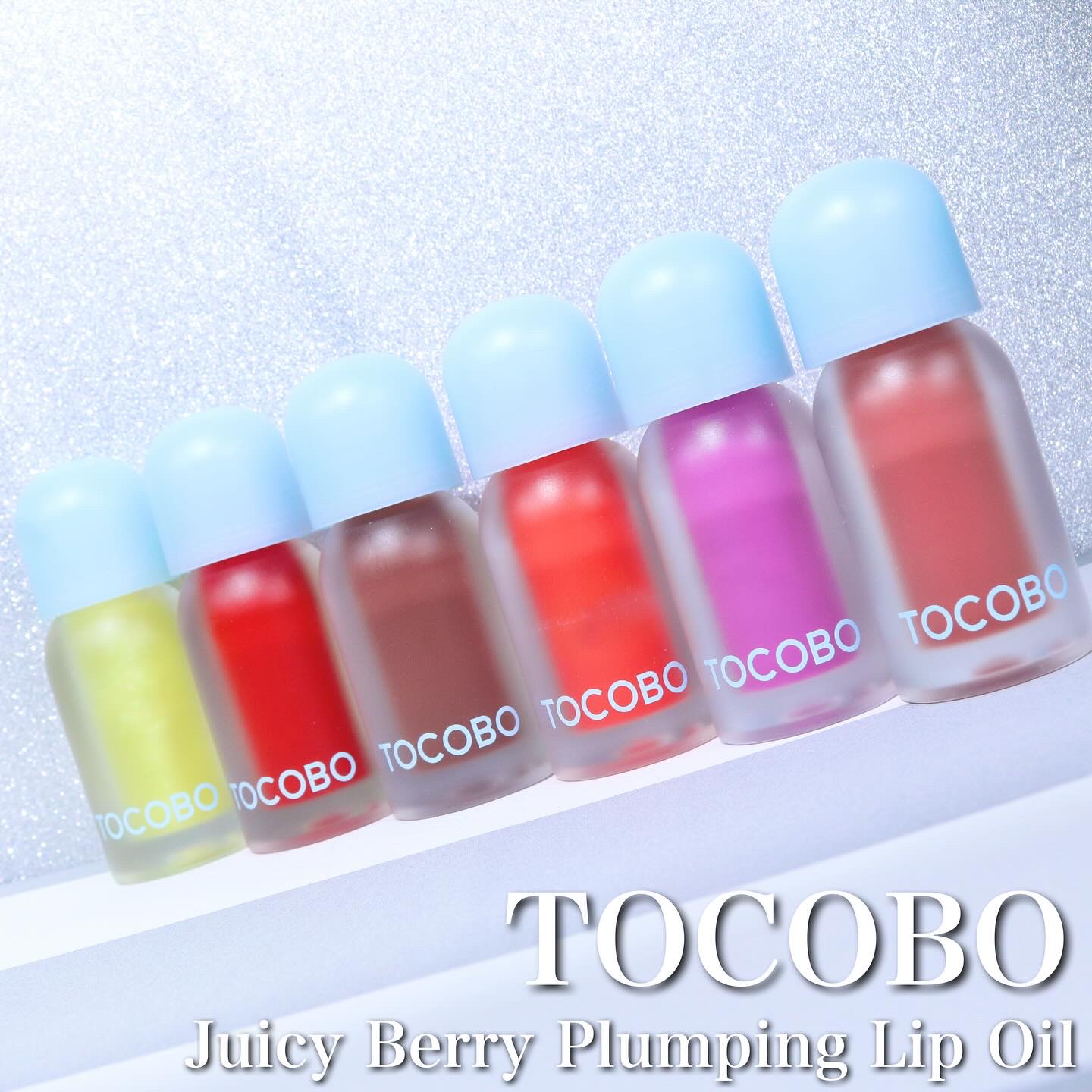 ジューシーベリープランピングリップオイル/TOCOBO/リップグロスを使ったクチコミ（1枚目）