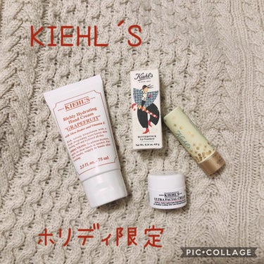 Kiehl's
ホリデイ限定エディション

キールズのハンドクリームとリップクリーム、ミニサイズのキールズクリームのサンプルが付いたセットです。

ハンドクリームは無香料やラベンダー、コリアンダーなどい