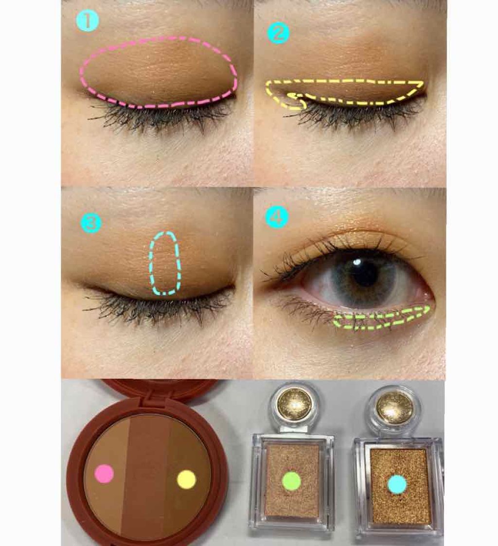 3CE TRIPLE SHADOW/3CE/アイシャドウパレットを使ったクチコミ(2枚目)