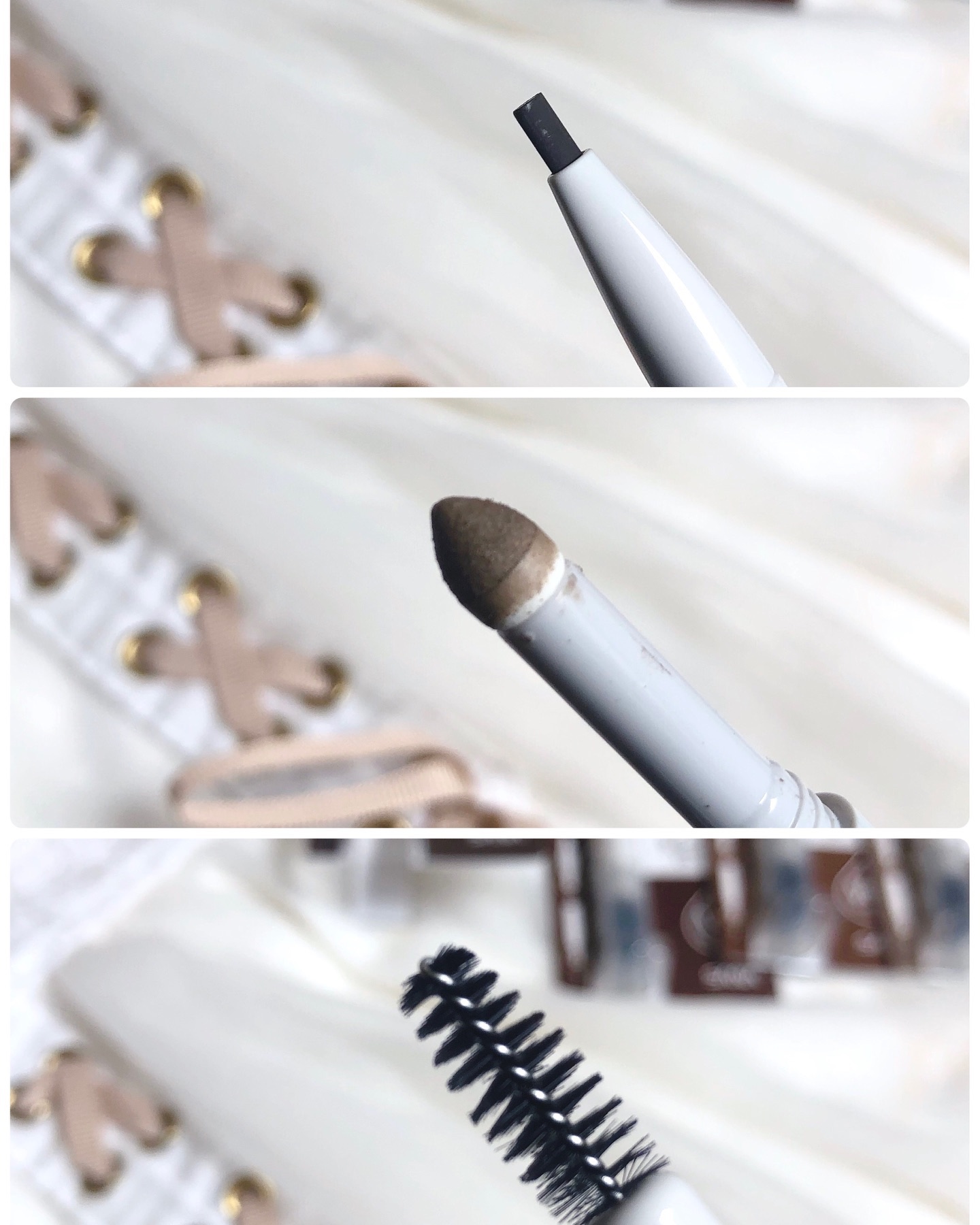 サナ ニューボーン パーフェクトアイブロウ 01 グレイッシュブラウン/サナ ニューボーン/アイブロウペンシルを使ったクチコミ（2枚目）