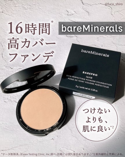 ベアプロ 16HR パウダー ファンデーション/bareMinerals/パウダーファンデーションを使ったクチコミ(1枚目)