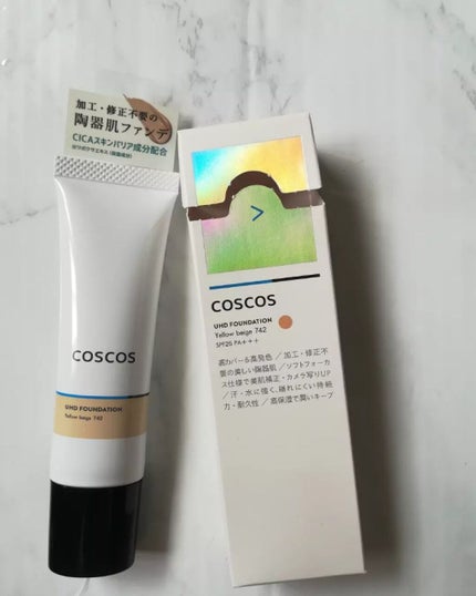 パーフェクトHDファンデーション/COSCOS/リキッドファンデーションを使ったクチコミ(1枚目)