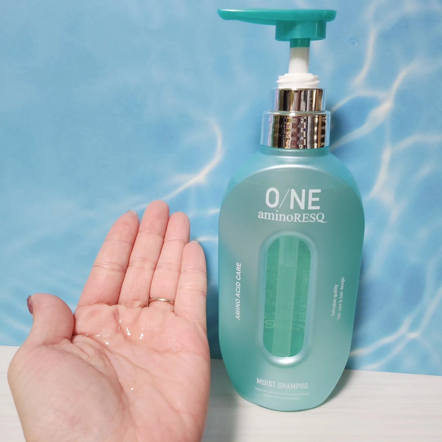 ワン アミノレスキューモイストシャンプー/トリートメント/アミノレスキュー/市販シャンプーを使ったクチコミ(2枚目)