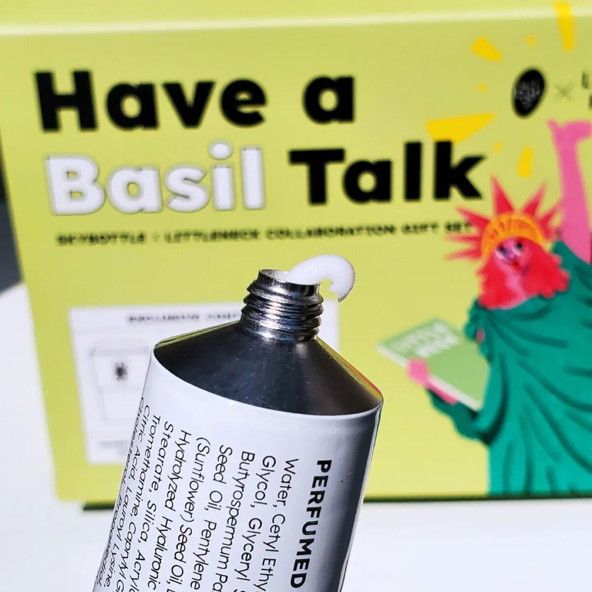 バジルパフュームハンドクリーム/skybottle/ハンドクリームを使ったクチコミ（3枚目）