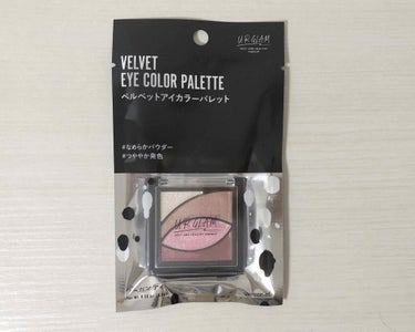 UR GLAM　VELVET EYE COLOR PALETTE バーガンディ/U R GLAM/アイシャドウパレットを使ったクチコミ（1枚目）