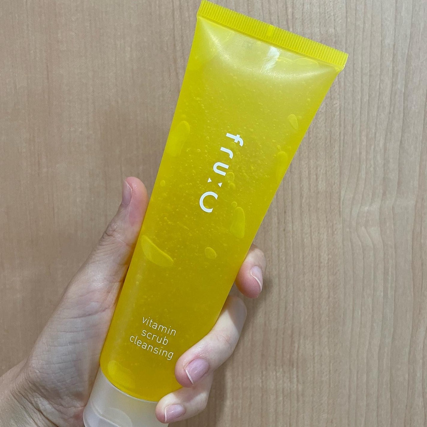 ビタミンスクラブクレンジング/Fru:C/クレンジングジェルを使ったクチコミ(2枚目)