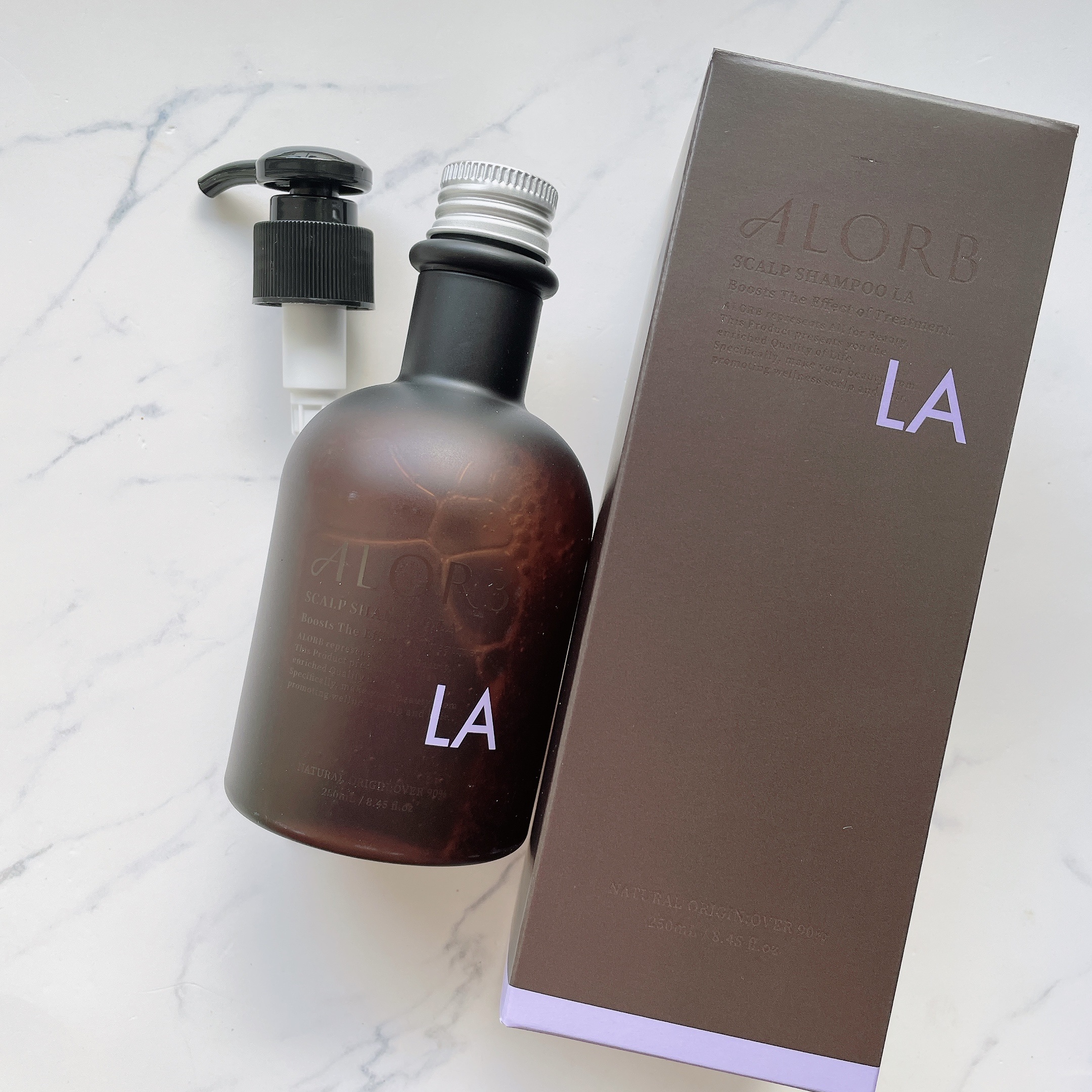 スキャルプシャンプーLA／トリートメントLA/ALORB/サロンシャンプーを使ったクチコミ（3枚目）