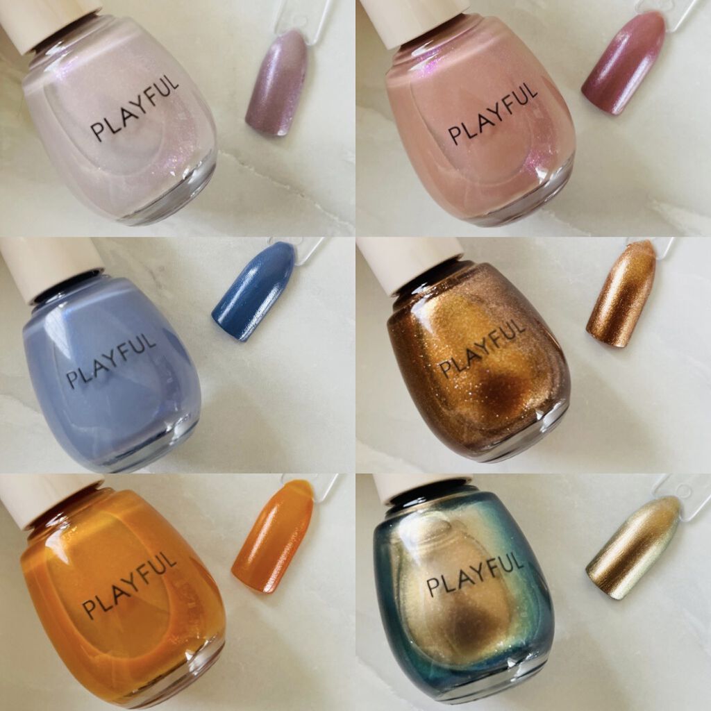 プレイフル アップデートネイル/PLAYFUL/オールインワンネイルを使ったクチコミ（2枚目）