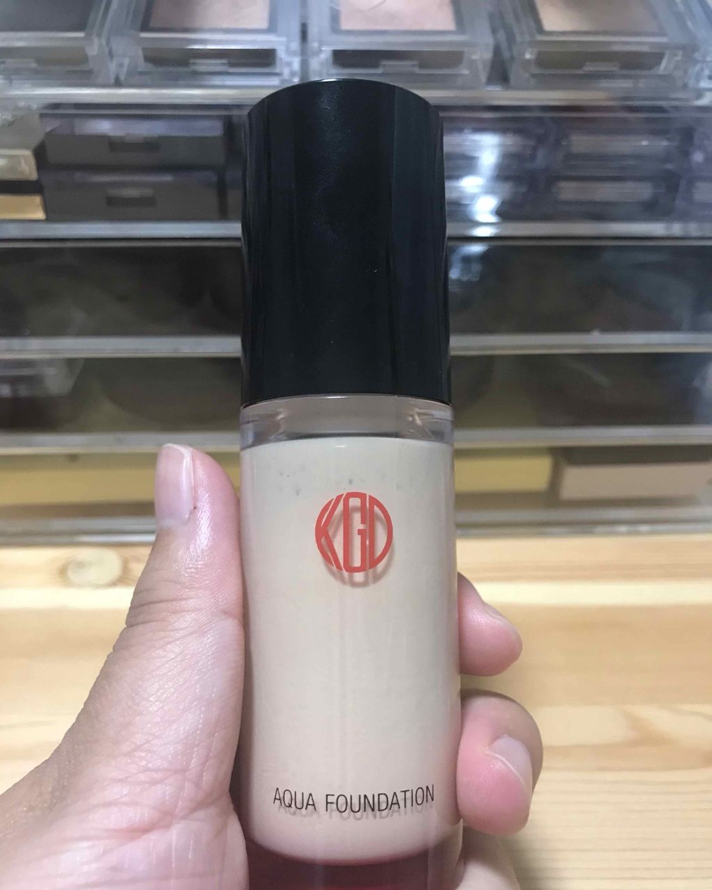 マイファンスィー アクアファンデーション/Koh Gen Do/リキッドファンデーションを使ったクチコミ(1枚目)