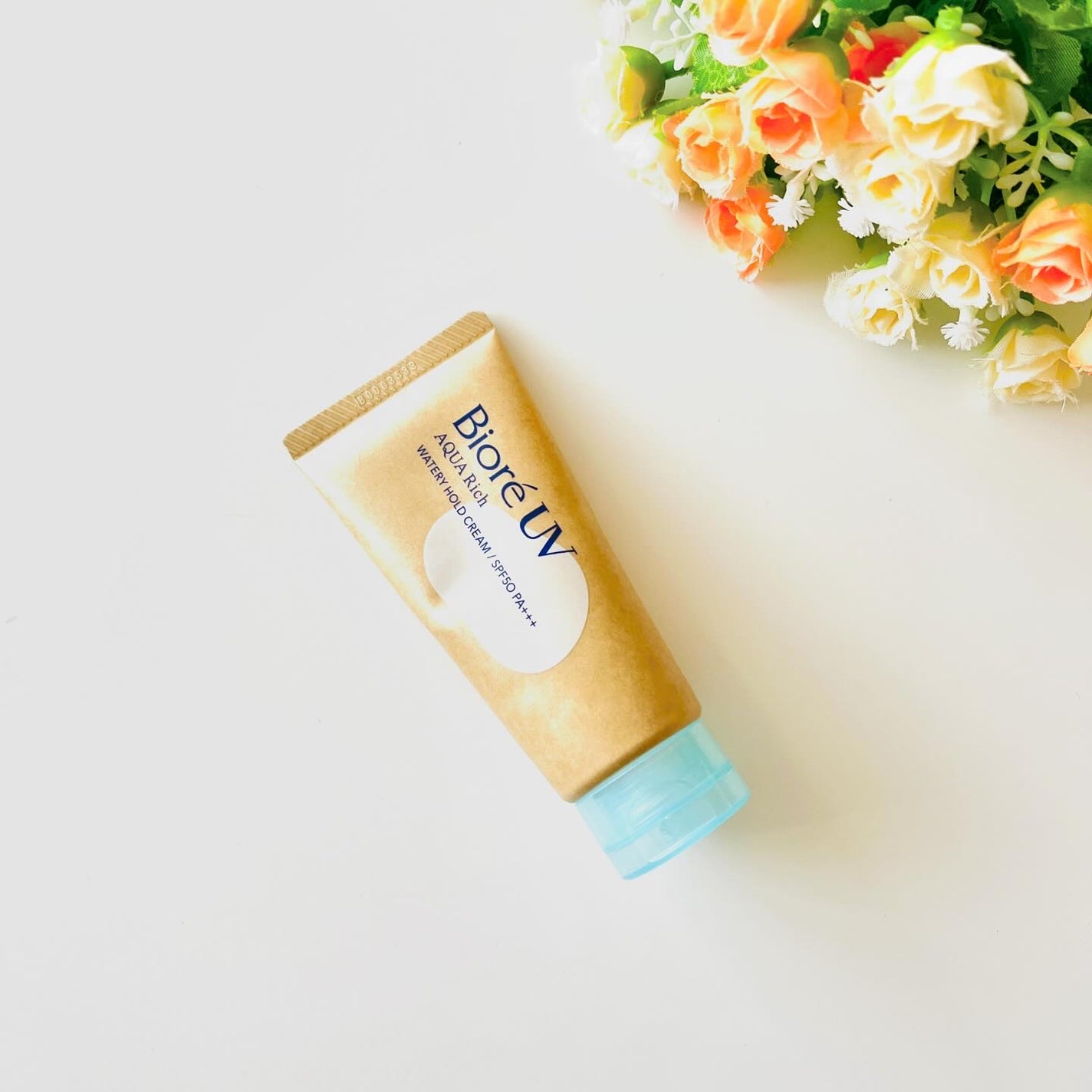 ビオレUV アクアリッチ ウォータリーホールドクリーム(水肌記憶UV)/ビオレ/日焼け止めクリームを使ったクチコミ(1枚目)