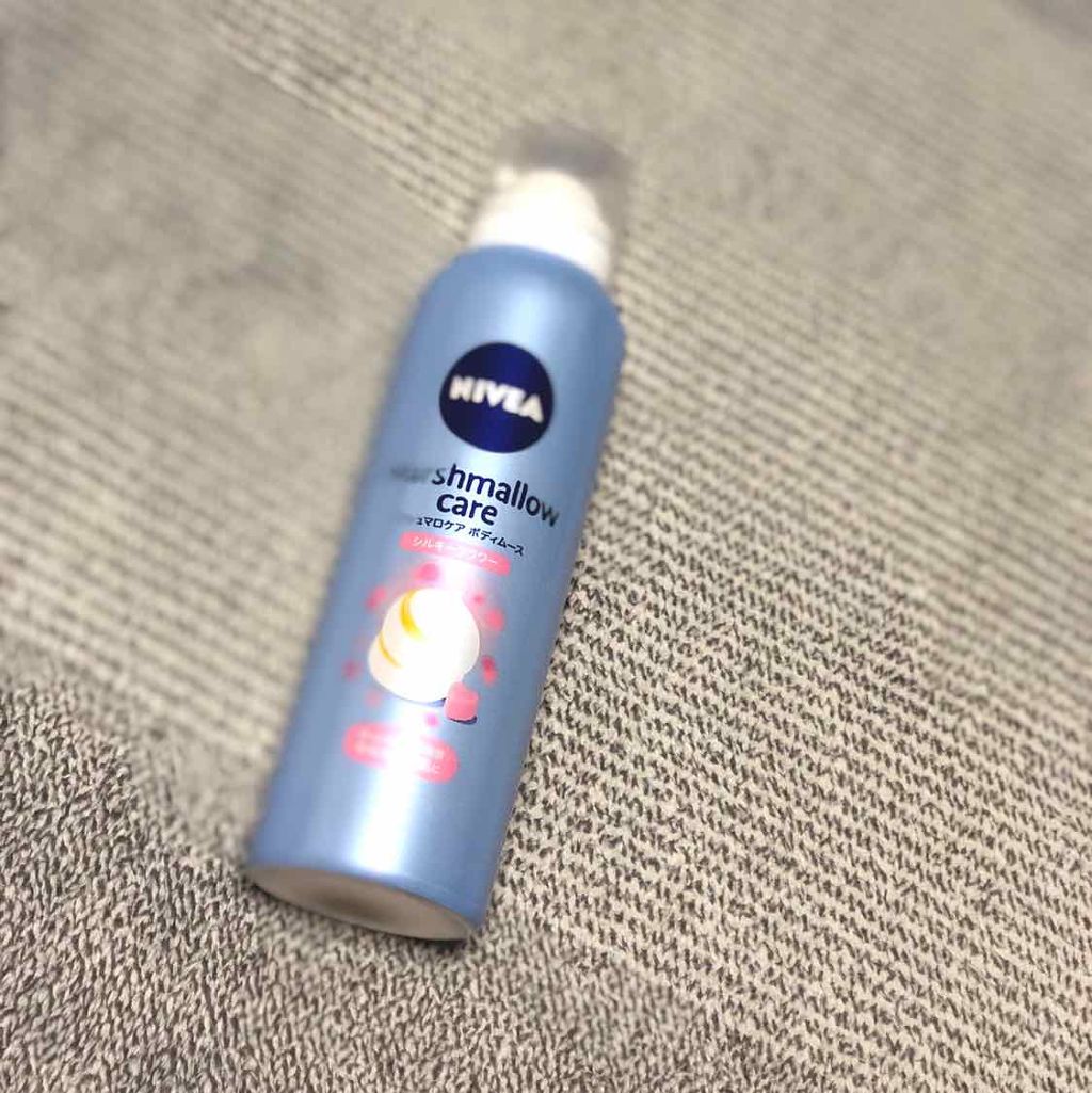 マシュマロケア ボディムース シルキーフラワー/ニベア/ボディローションを使ったクチコミ(1枚目)