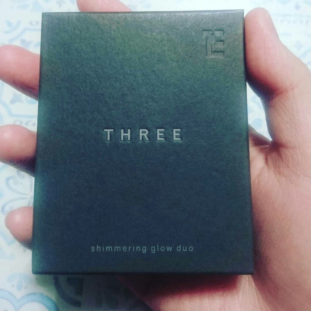 THREE シマリング グロー デュオ/THREE/クリームハイライトを使ったクチコミ(1枚目)