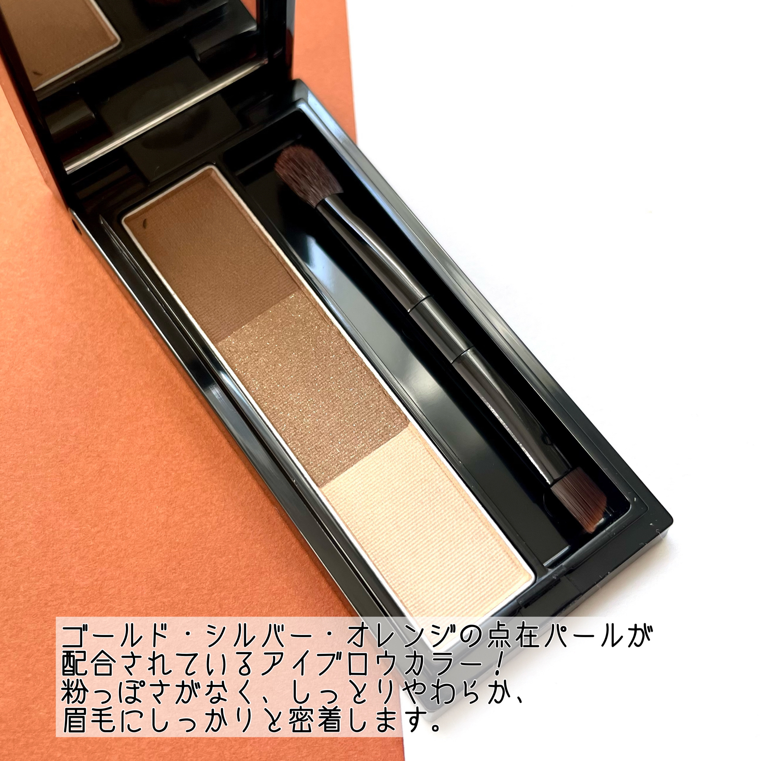 ヴィセ リシェ アイブロウパウダー/Visée/パウダーアイブロウを使ったクチコミ（3枚目）