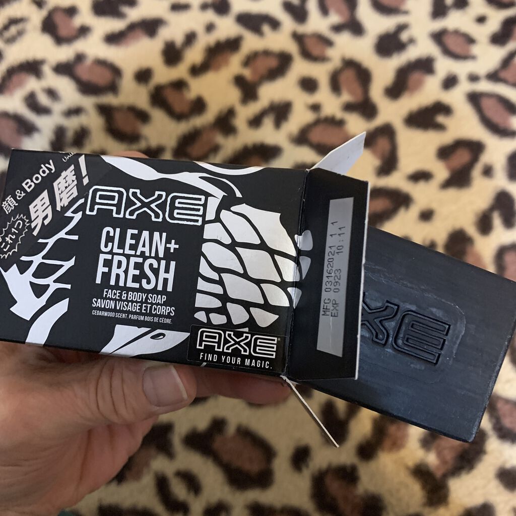 AXEクリーンフレッシュ/AXE/ボディ石鹸を使ったクチコミ（2枚目）