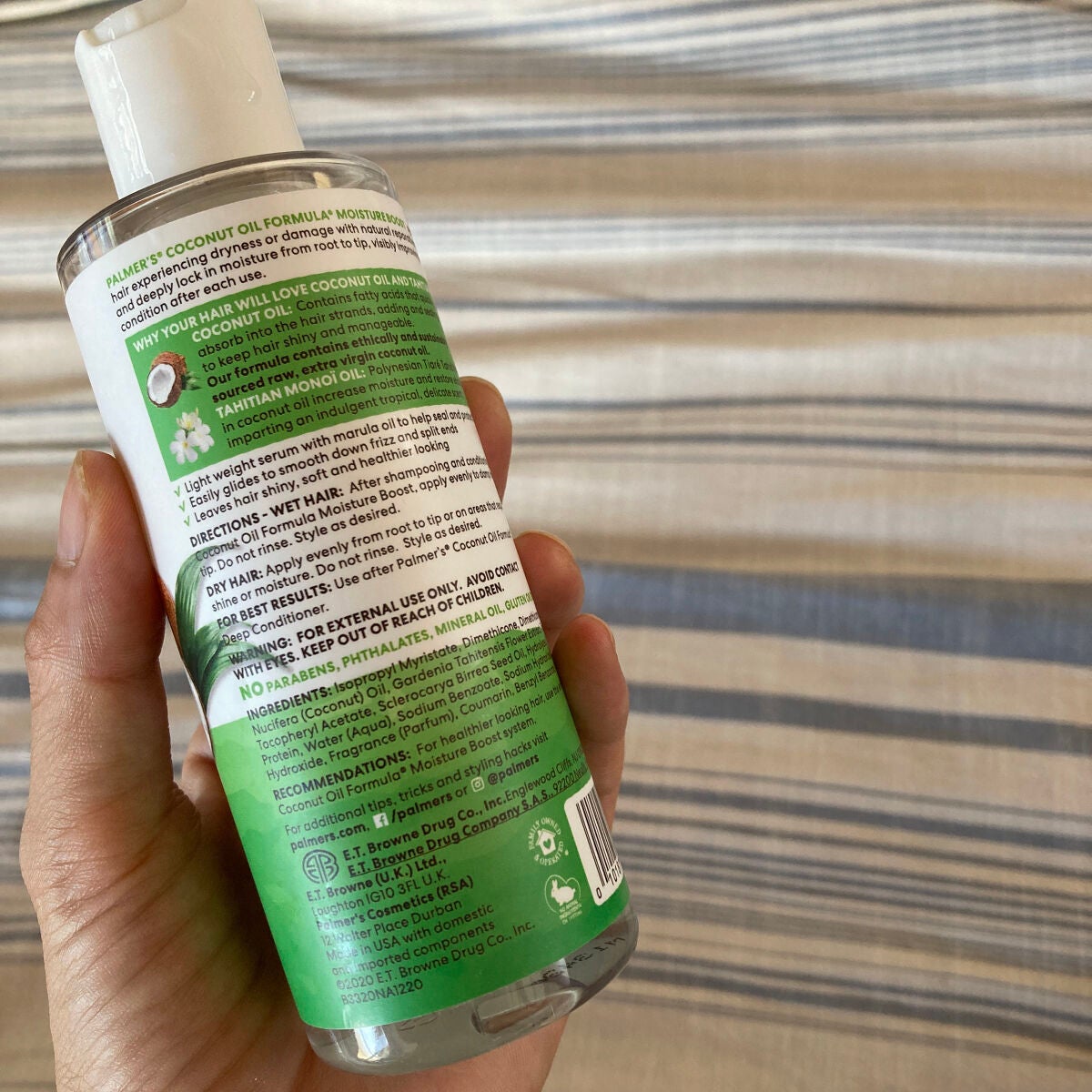 ココナッツ オイル フォーミュラ ビタミン E モイスチャー ブースト シャンプー/Palmer’s (海外)/シャンプー・コンディショナーを使ったクチコミ(3枚目)