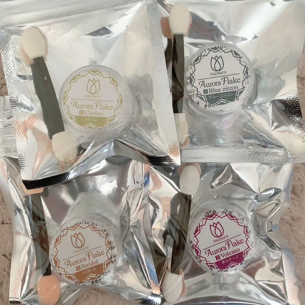 オーロラフレーク/プリジェル/ネイルチップ・パーツを使ったクチコミ(3枚目)