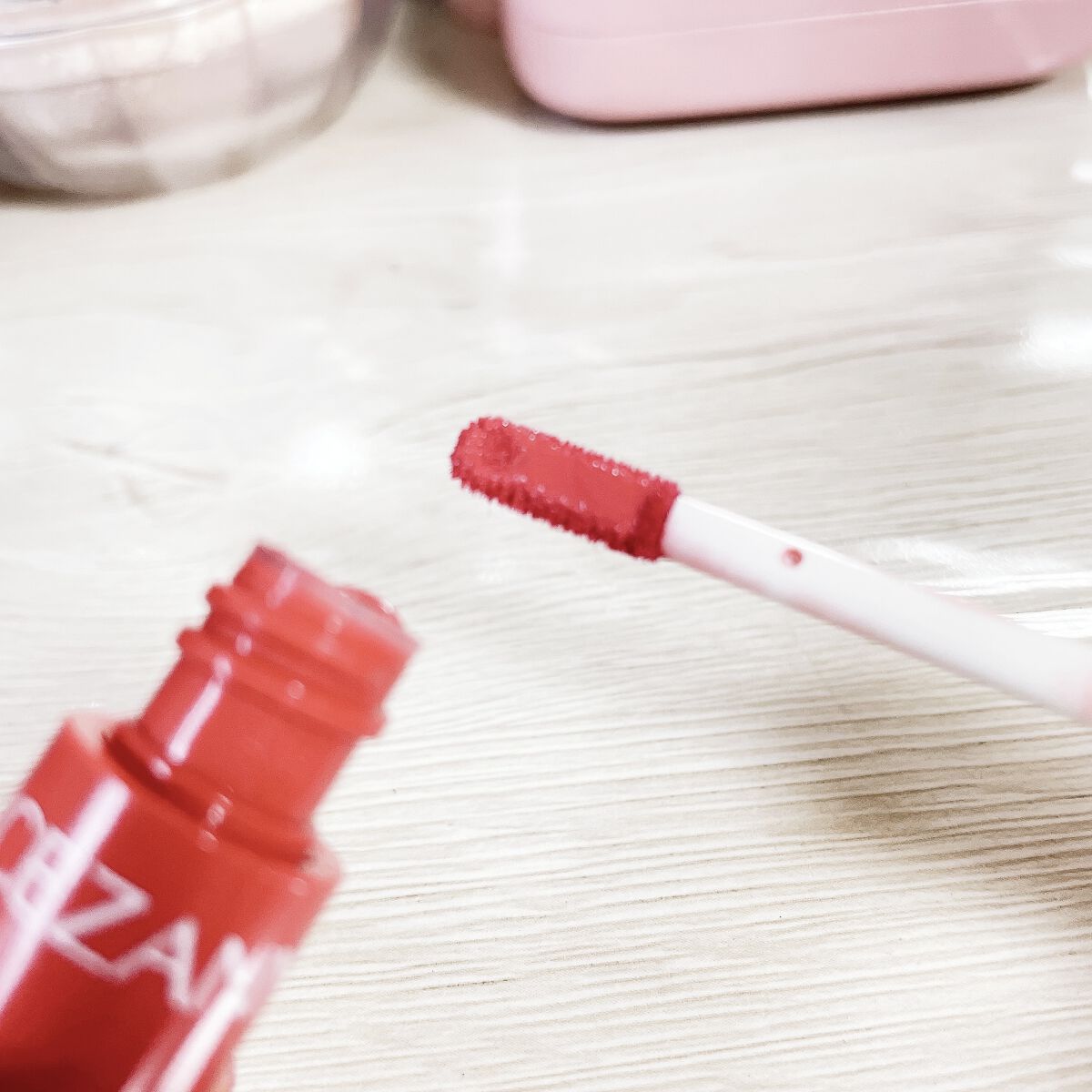 ウォータリーティントリップ/CEZANNE/リップティントを使ったクチコミ（2枚目）