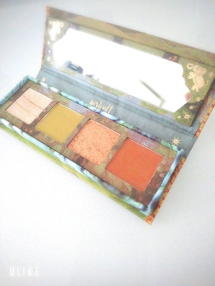 山海シリーズ 4色アイシャドウパレット/GirlCult/アイシャドウパレットを使ったクチコミ(4枚目)