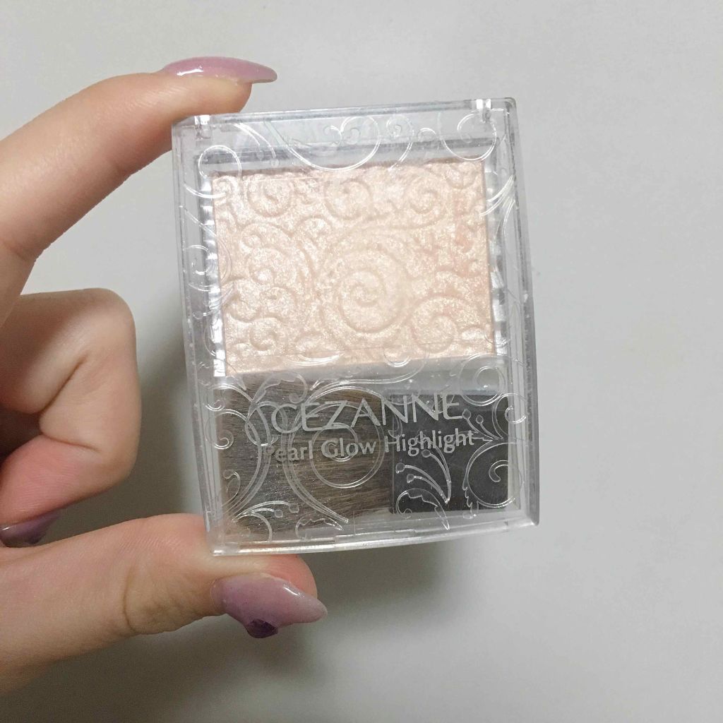 パールグロウハイライト/CEZANNE/パウダーハイライトを使ったクチコミ(1枚目)
