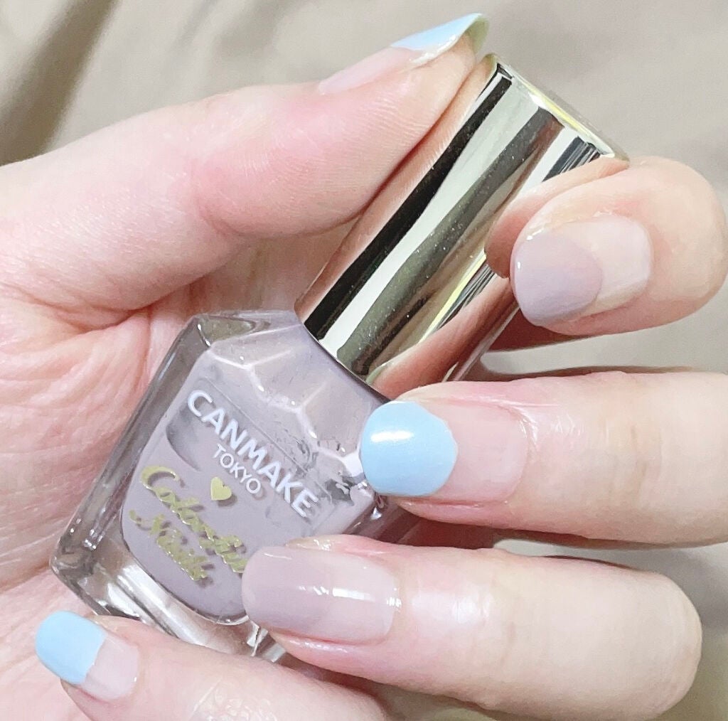 カラフルネイルズ/キャンメイク/マニキュアを使ったクチコミ(4枚目)