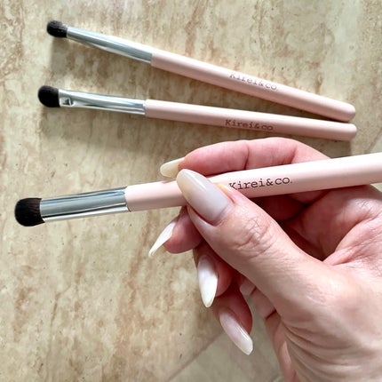 アイシャドウ・ポイントメイク用メイクブラシ /Kirei&co./メイクブラシを使ったクチコミ(1枚目)