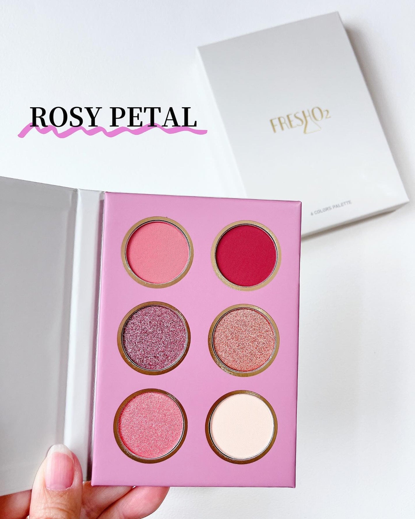 ライプンアイカラーパレット/FRESHO2/アイシャドウパレットを使ったクチコミ(6枚目)