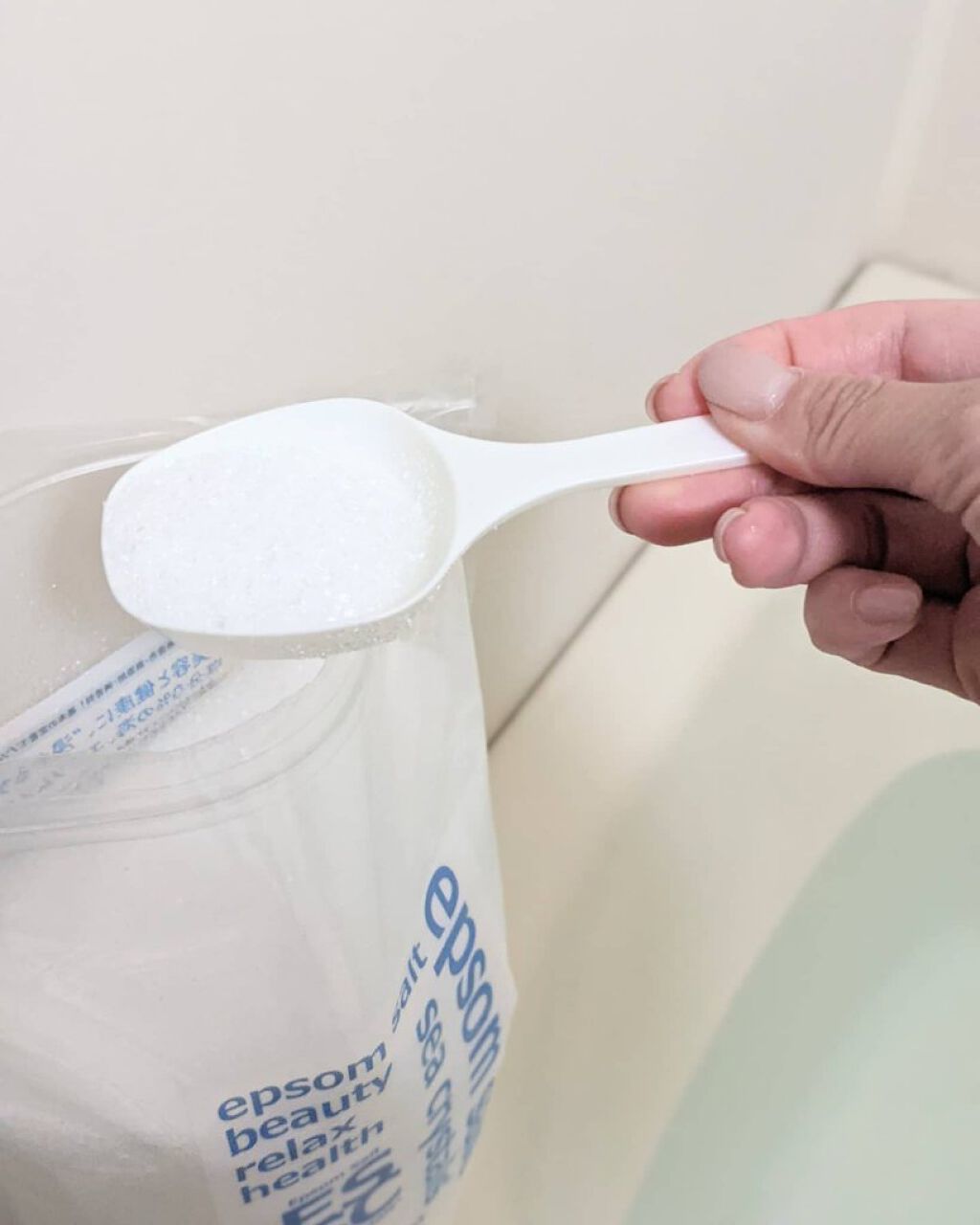 シークリスタルス エプソムソルト オリジナル/sea crystals/無機塩系入浴剤を使ったクチコミ（1枚目）