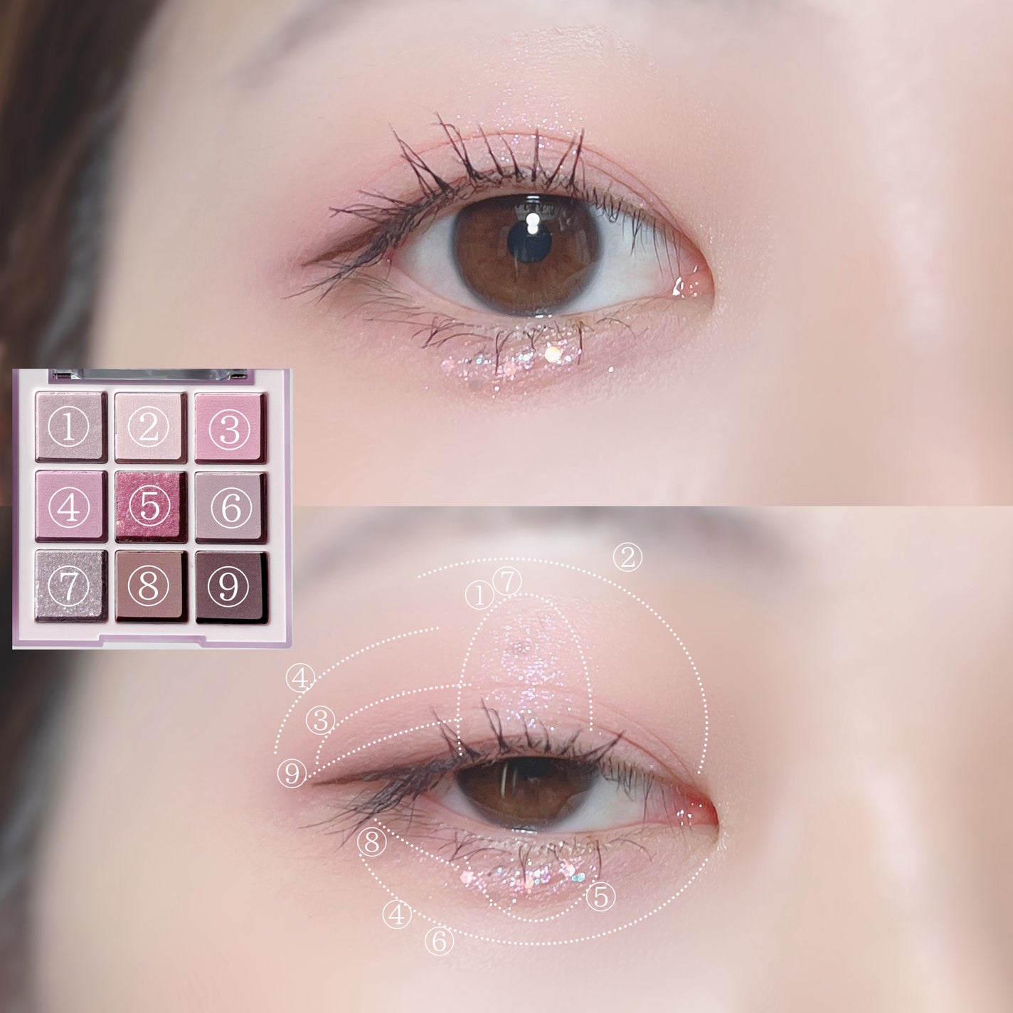 ムードブレンディングシャドウパレット/Coralhaze/アイシャドウパレットを使ったクチコミ(5枚目)