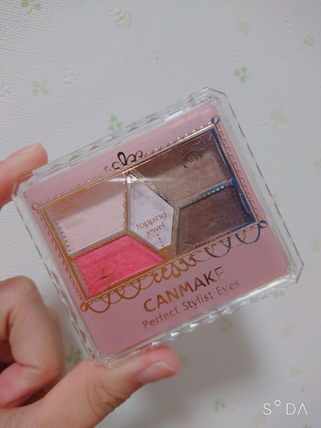 【旧品】パーフェクトスタイリストアイズ/キャンメイク/アイシャドウパレットを使ったクチコミ（1枚目）