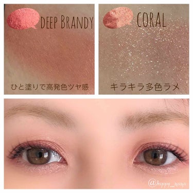 プリズム エアー シャドウ 15 DEEP BRANDY/CLIO/シングルアイシャドウを使ったクチコミ（2枚目）