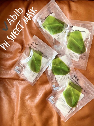 【朝使いするのが良い♡インナードライさんは1回使うべし】

✔️Abib
#Mild acidic pH sheet mask Heartleaf fit

洗顔→トナーパッド→こちら
→日焼け止め乳液