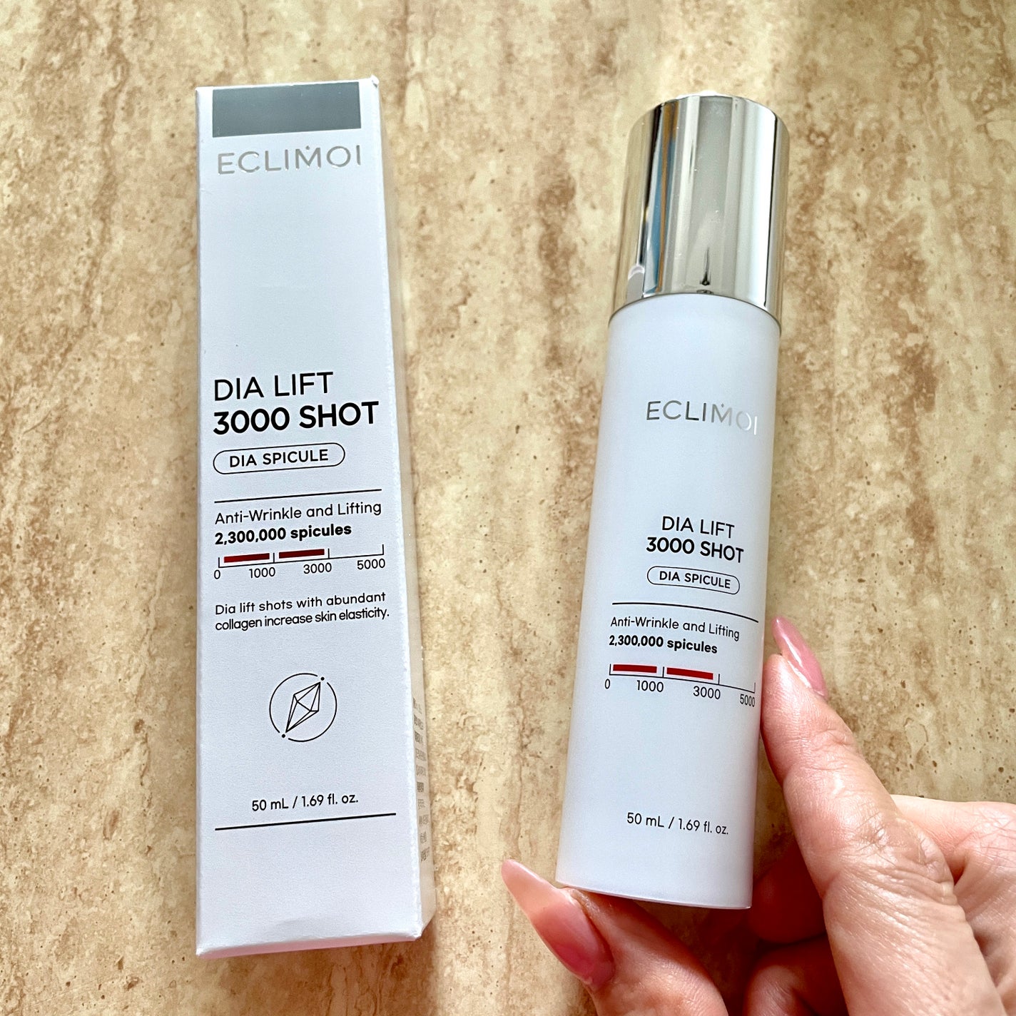 ダイヤリフト3000ショット/ECLIMOI/フェイスクリームを使ったクチコミ(1枚目)