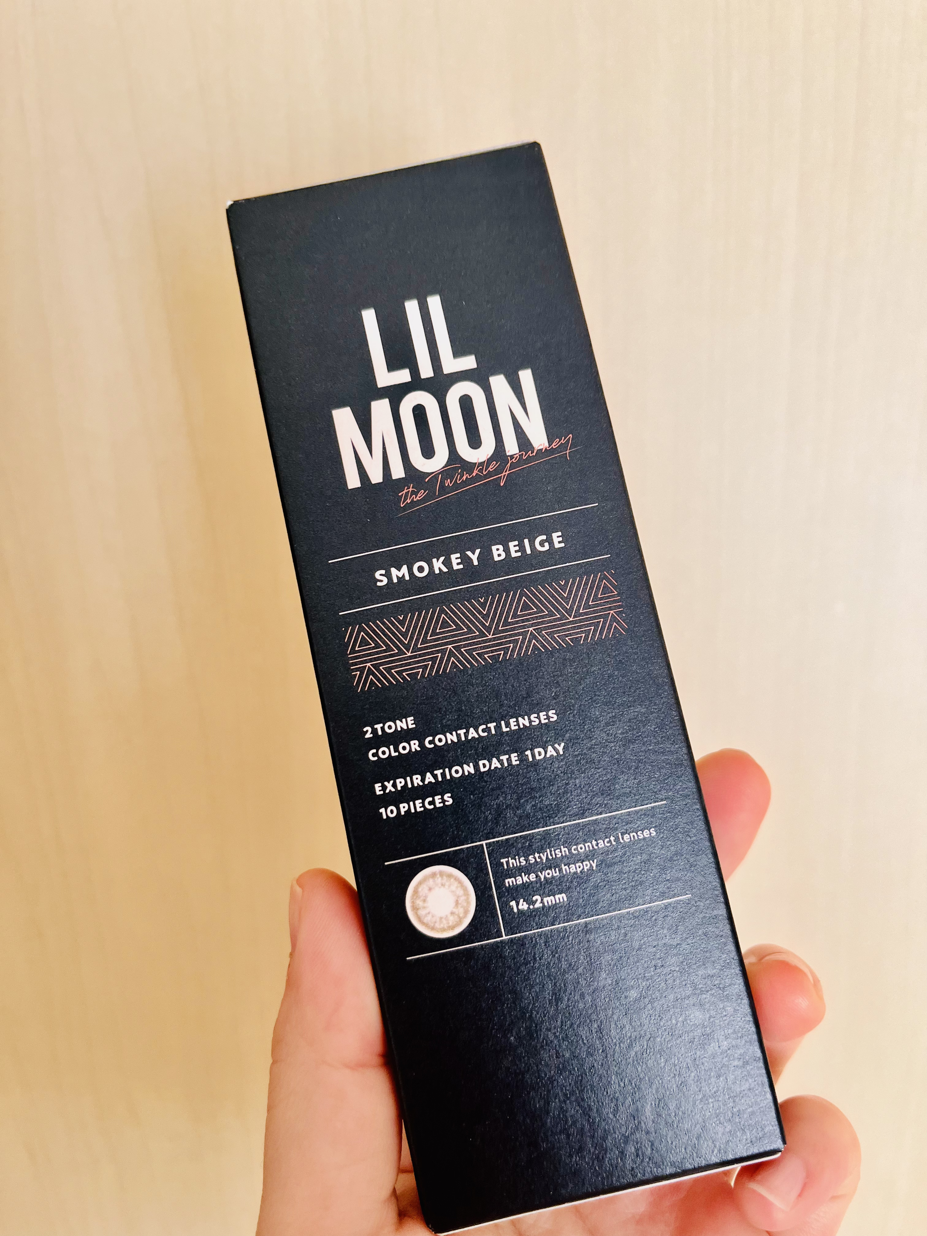 LIL MOON 1day/LILMOON/ワンデー（１DAY）カラコンを使ったクチコミ（1枚目）
