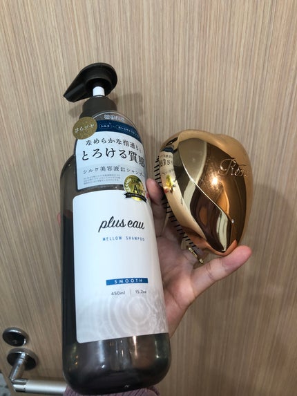 メロウシャンプー/メロウトリートメント/plus eau/市販シャンプーを使ったクチコミ(1枚目)