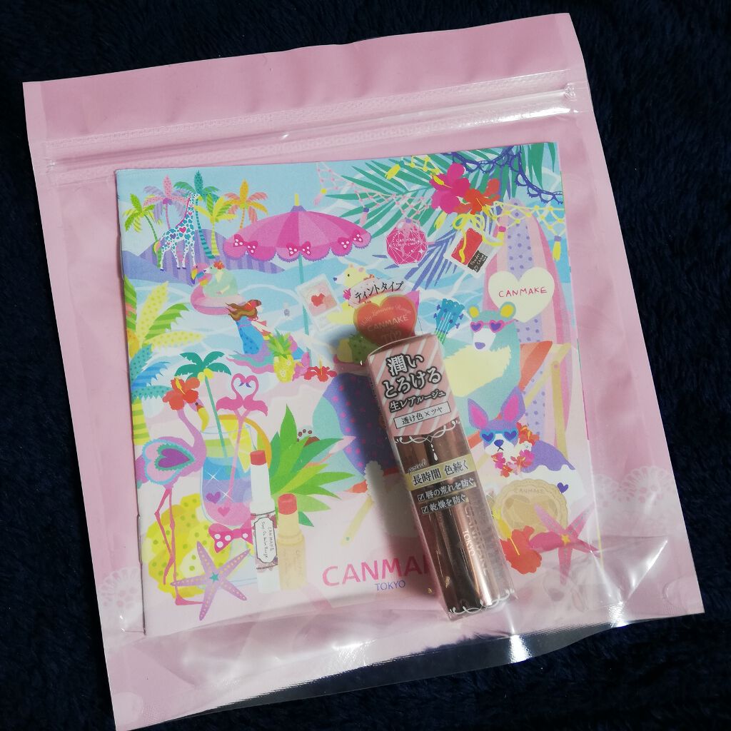 メルティールミナスルージュ（ティントタイプ）/キャンメイク/リップティントを使ったクチコミ（1枚目）