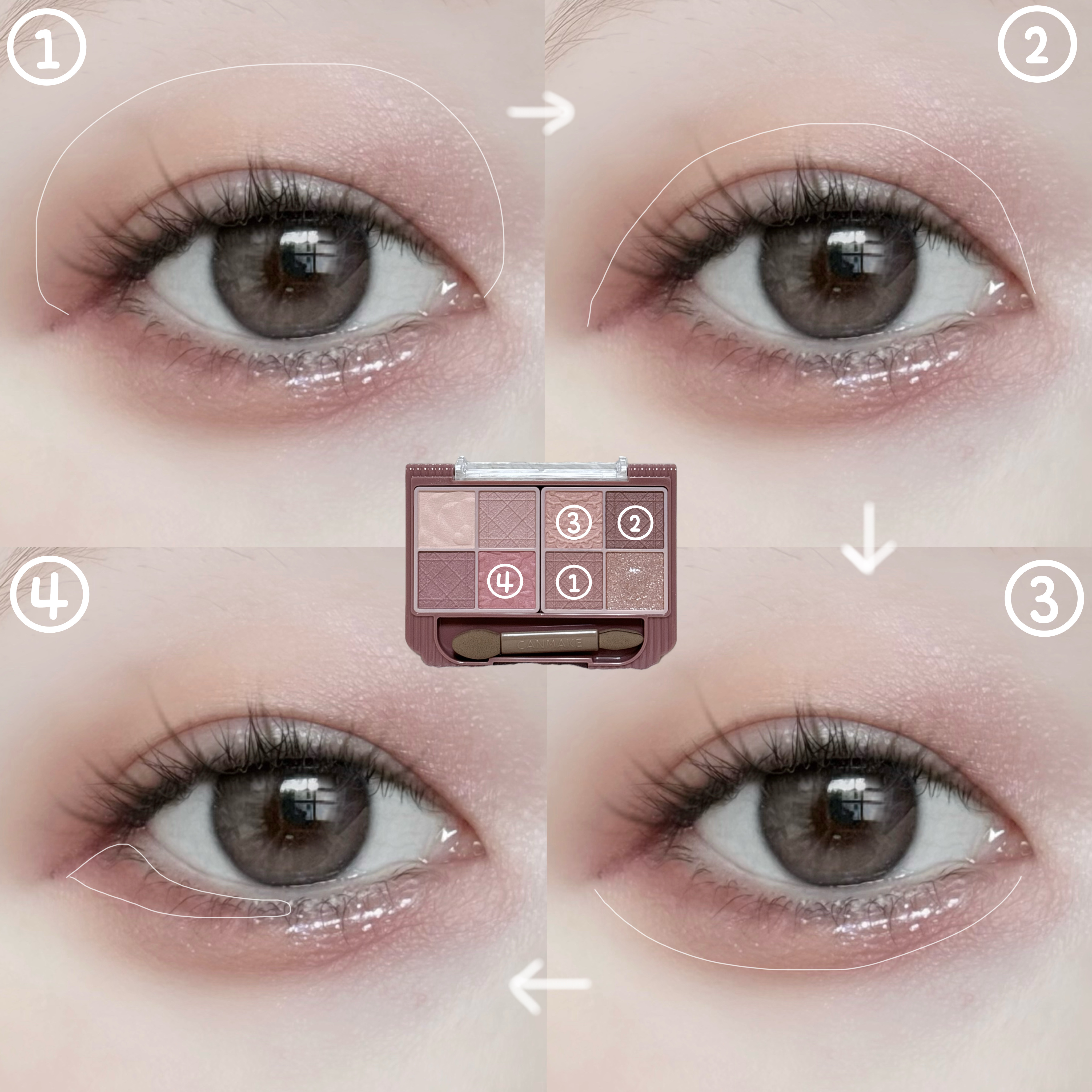 グロウリキッドライナー/CEZANNE/リキッドアイライナーを使ったクチコミ（2枚目）