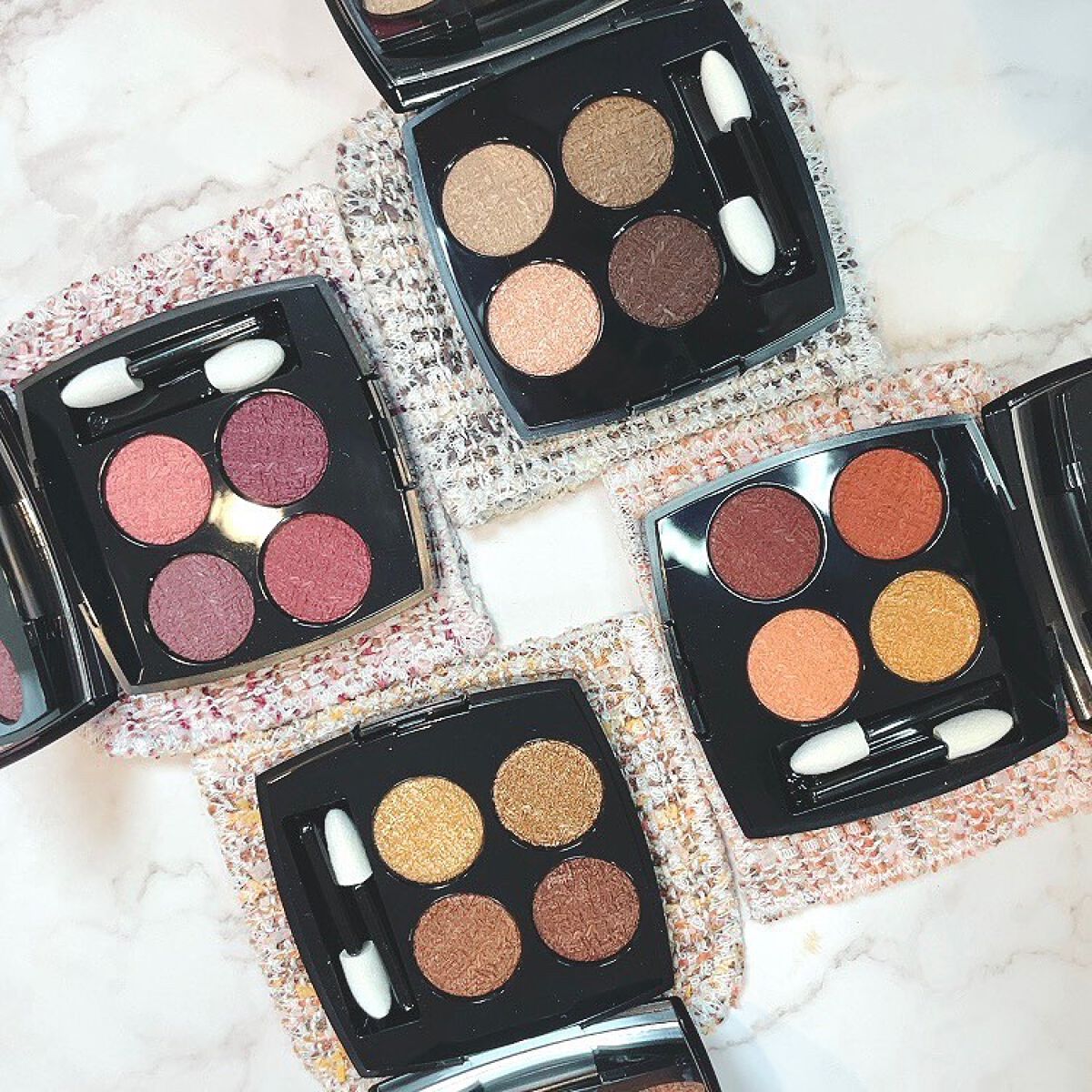 レ キャトル オンブル ツイード/CHANEL/アイシャドウパレットを使ったクチコミ(1枚目)